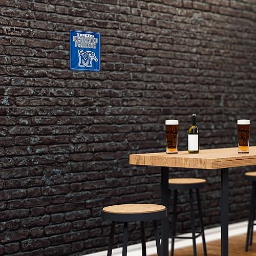 Miniatura 402 de Letrero de metal NCAA de 8.5 x 11 pulgadas, ideal para cueva de hombre, dormitorio, oficina, decoración del hogar Primario