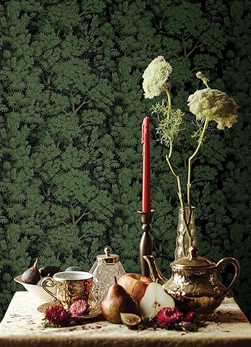 Miniatura 5 de RoomMates Papel tapiz autoadhesivo Ardian Green