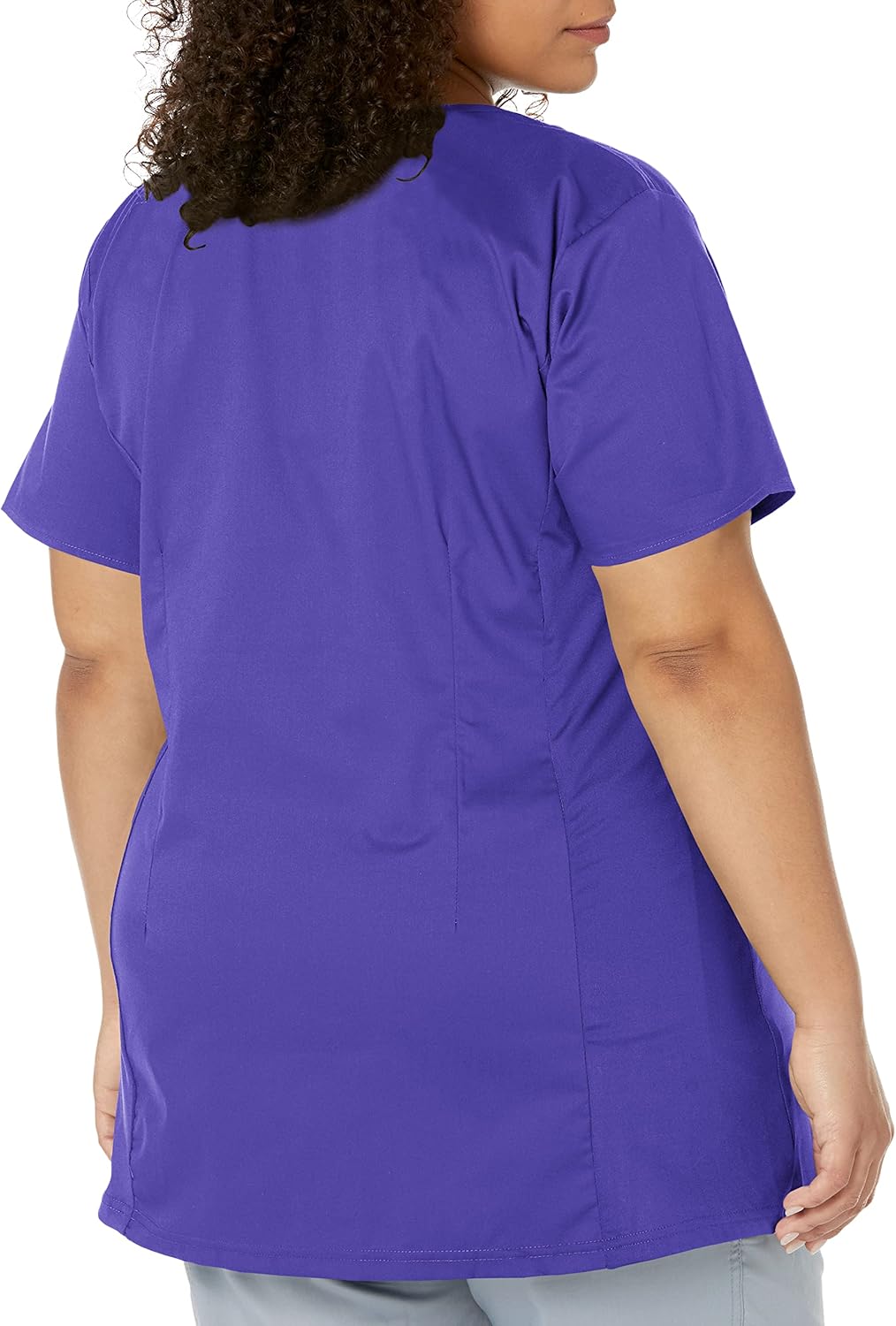 WonderWink Women's Wonderwork Maternity Top, Grape, Small - Image 2