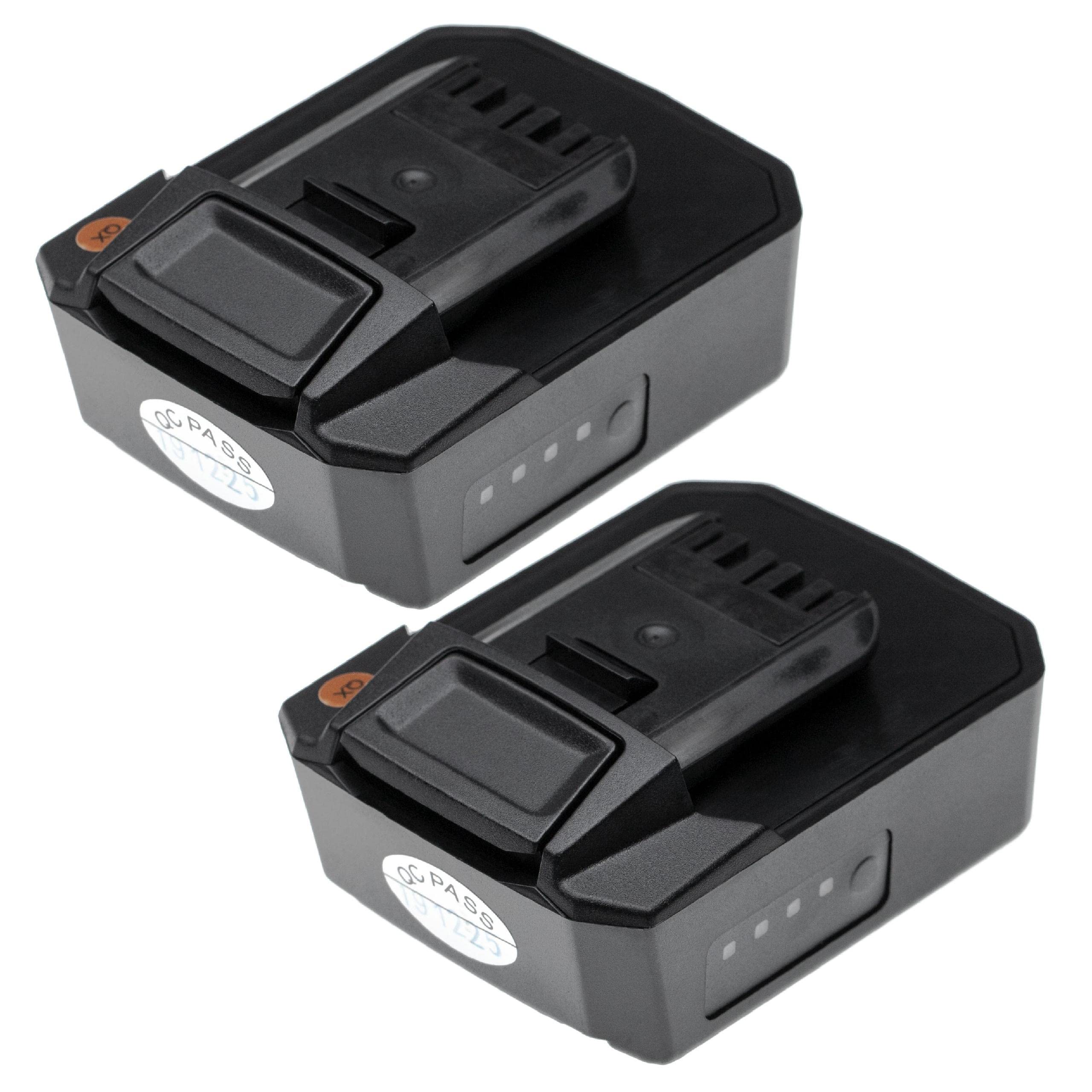 vhbw 2X batería reemplaza Hilti B 12/4.0, B 12/2.6 para Herramienta (1500 mAh, Li-Ion, 10,8 V) | B 12/2.6 para herramientas (1500 mAh, ion de litio, 10,8 V)