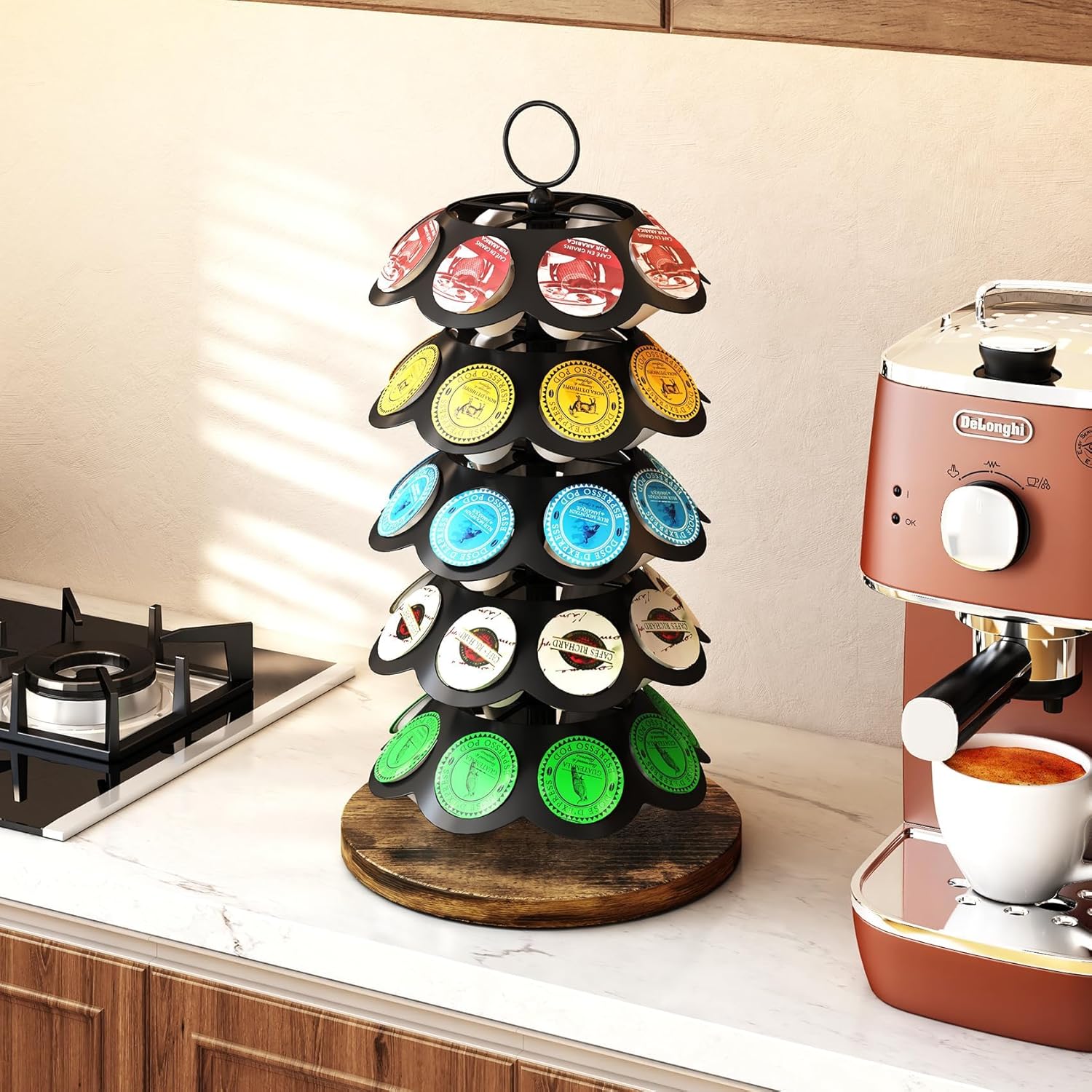 Kitstorack IndependentTier Rotation 40 Pods Metal K Cup