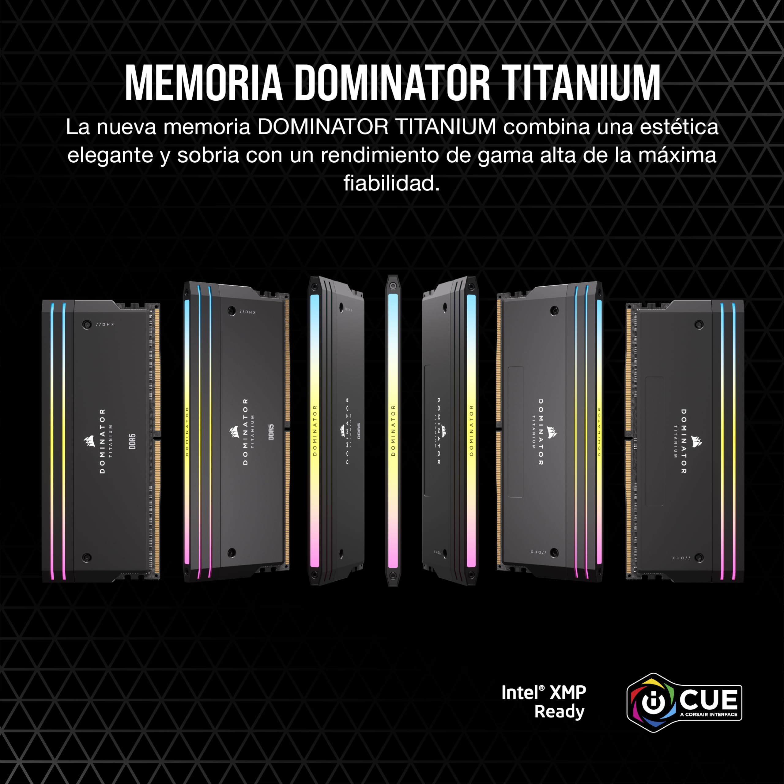 Corsair Dominator Titanium RGB DDR5 RAM 48GB (2x24GB) DDR5 7200MHz