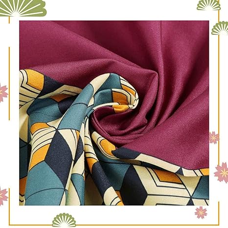 Amazon Co Jp 生地 和柄 布 ブロード 格子柄 コスプレ 手作りポリエステル 手芸 服飾 手作り ハンドメイド Diy 裁縫 プレゼント コスプレ 巾約150 100cm切売カット タイプc ホビー