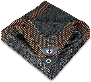 winemana 50% Black Shade Cloth, 20 x 48 FT Durable Mesh Tarp with Grommets, Garden Sunblock Shade Cloth Shading Antifreezing for Plants Cover, Greenhouse, Barns Kennel, Patio, Tomatoes