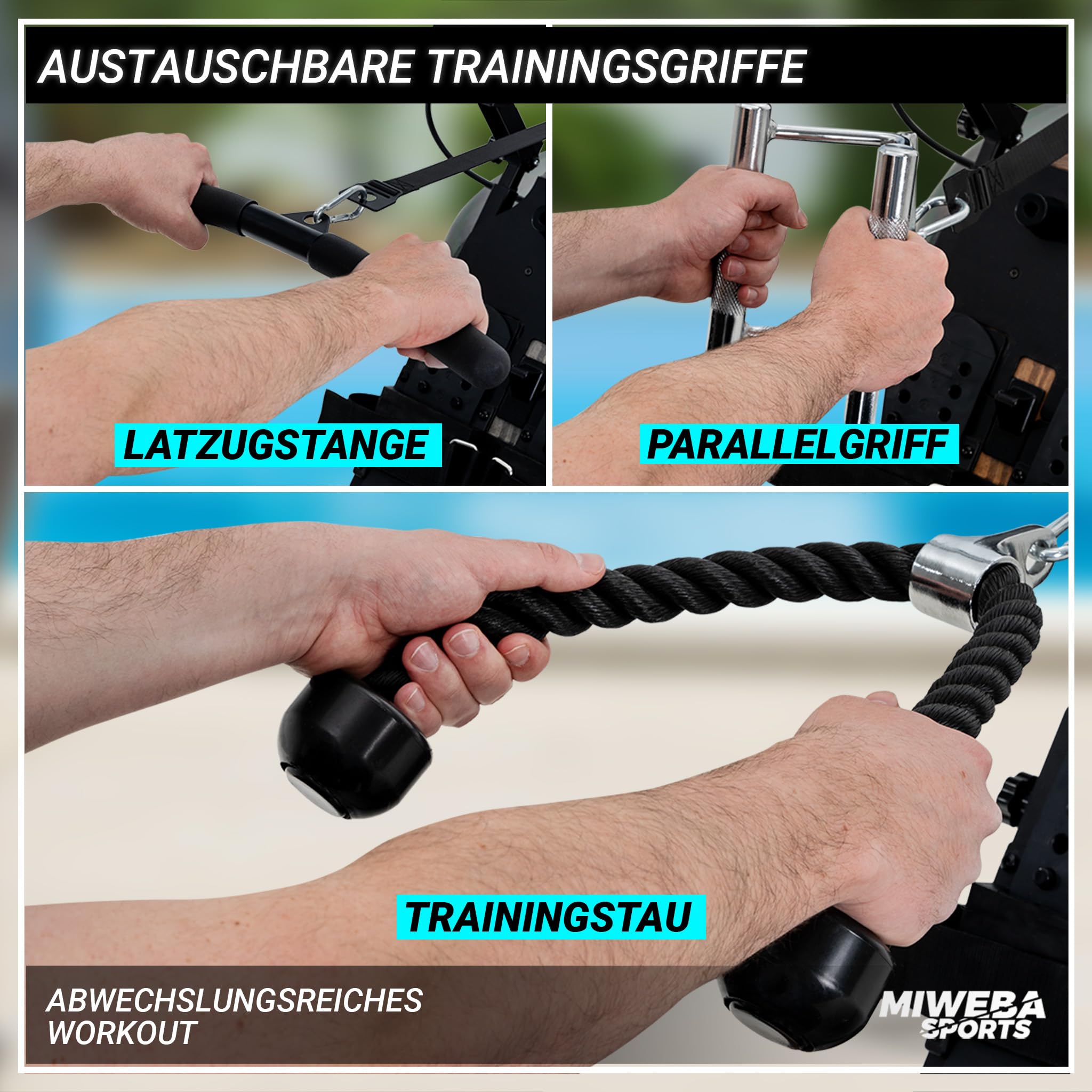 Miweba Sports Rudergerät für Zuhause MR700