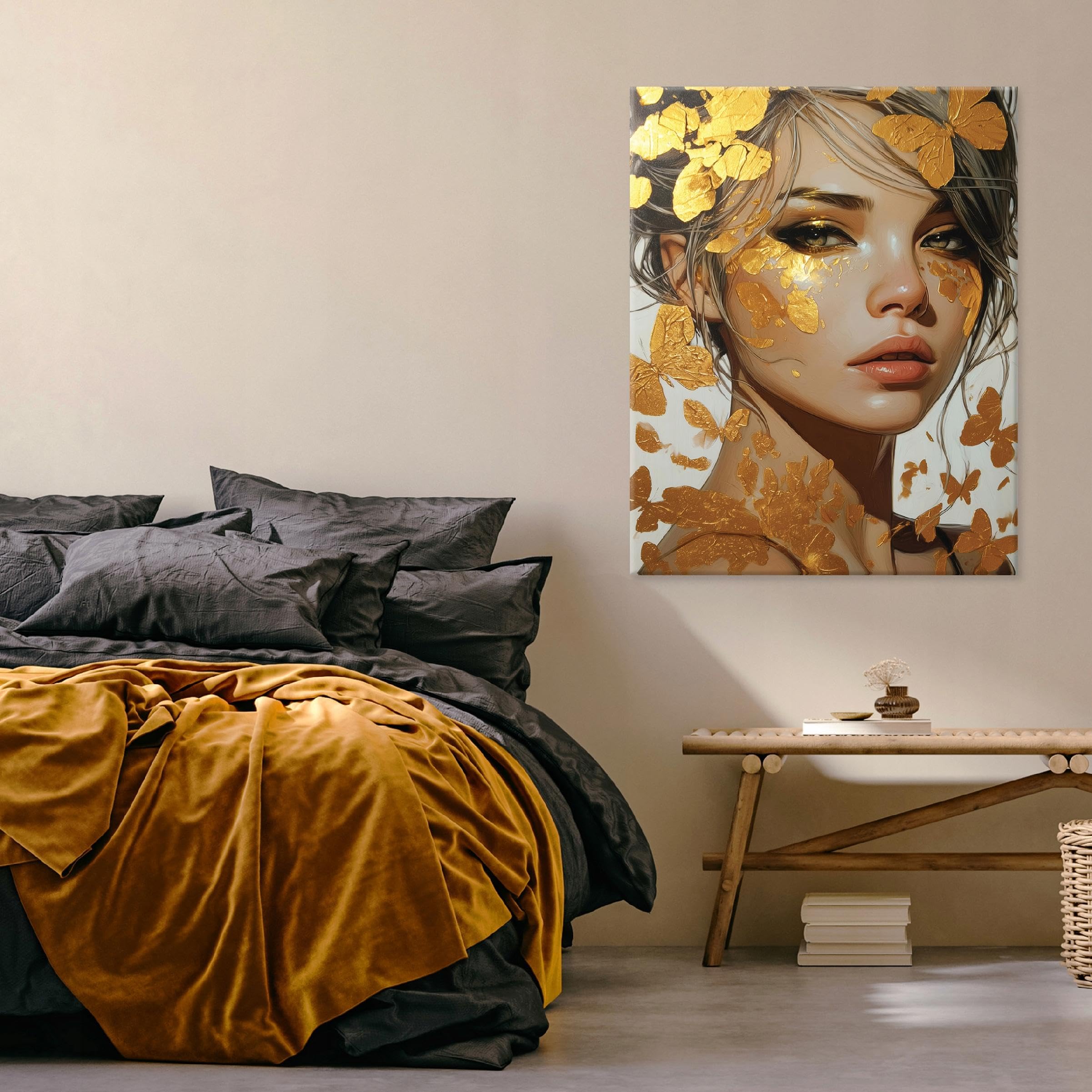 WallArena Leinwand Bilder 70x100 cm