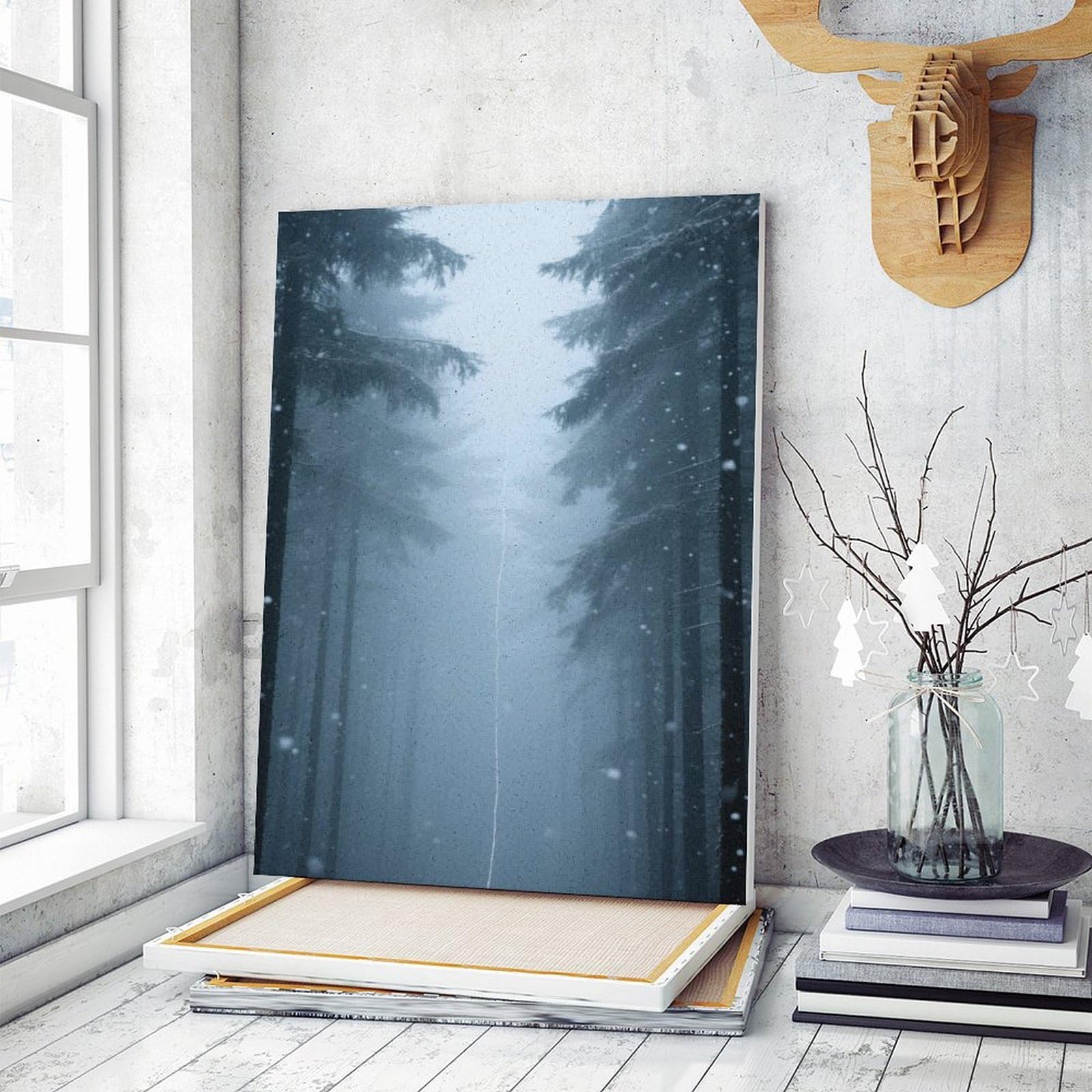 KOAYUBFC Malen-nach-Zahlen-Set mit riesigen Bäumen für Erwachsene, Anfänger, Erwachsene, Malen nach Zahlen, Kits auf Leinwand, DIY-Acryl-Ölfarben, Malerei mit Pinseln für Geschenk, Heimdekoration