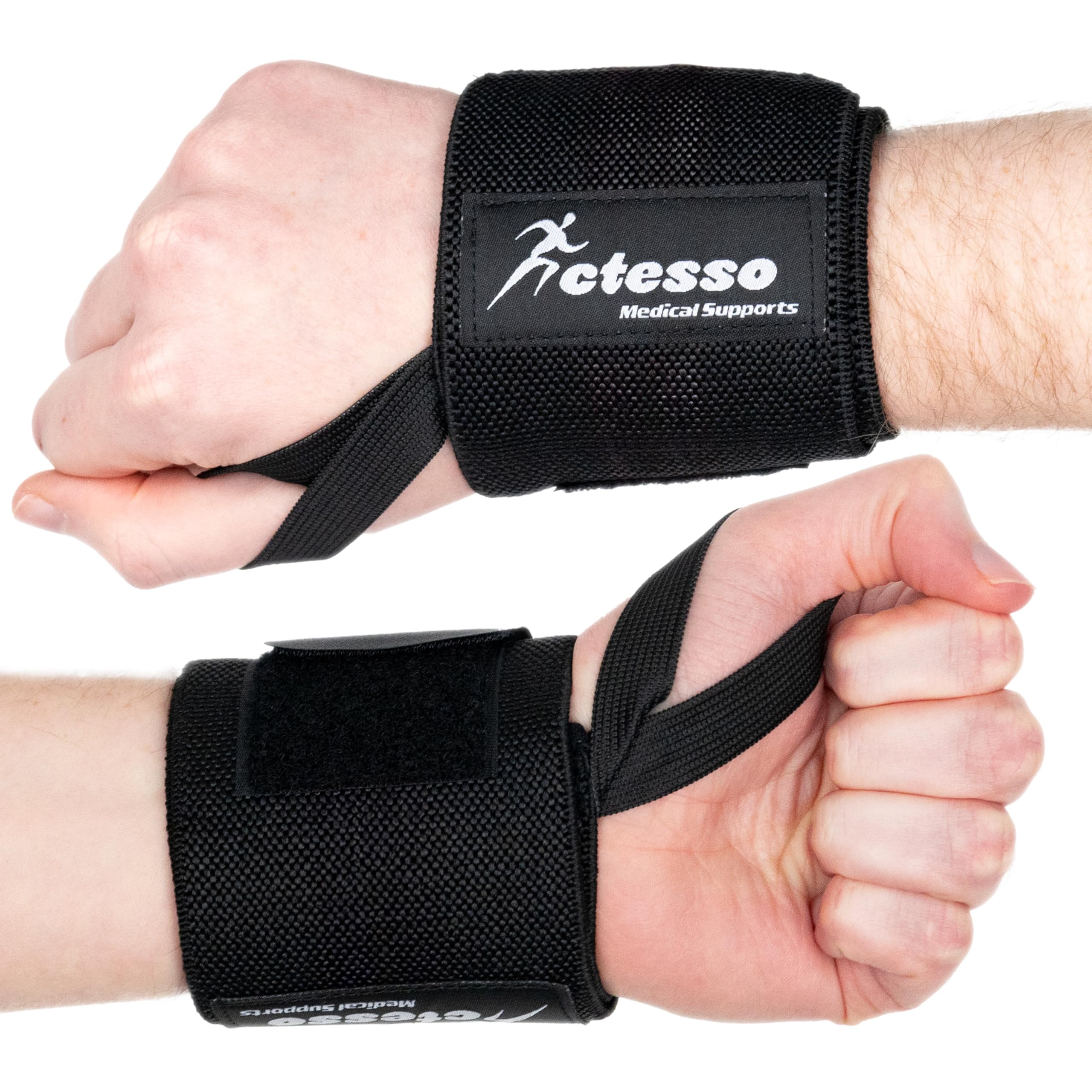 Actesso Weight lifting Wrist Wraps (PAIR)