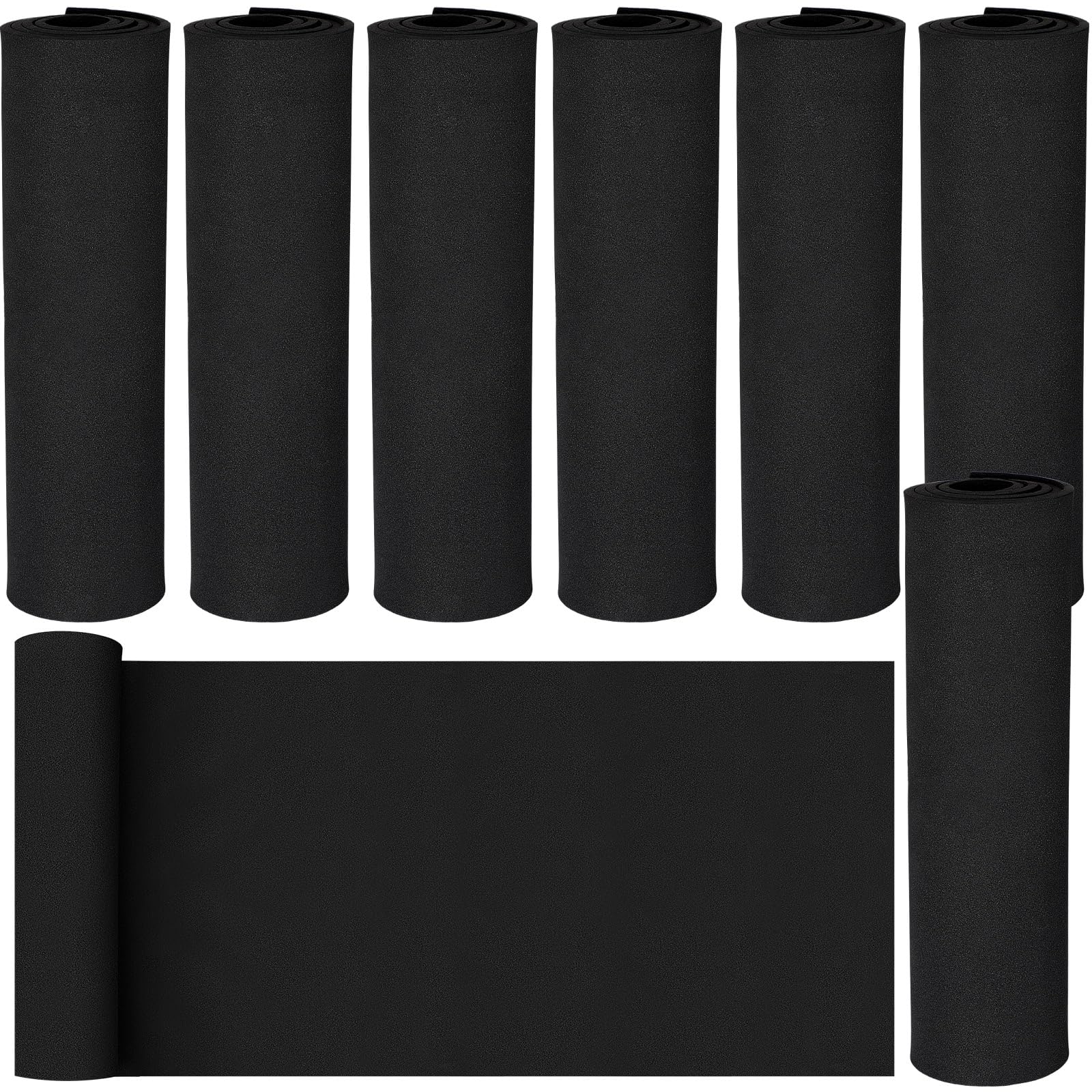 8 Pcs Foam Sheets Roll Cosplay Large Eva Foam Sheet Eva Foam 39.4 x 13.8 Inches High Density Cosplay Foam for Large Foam Cosplay Modeling Costumes DIY Projects Crafts (6 mm)