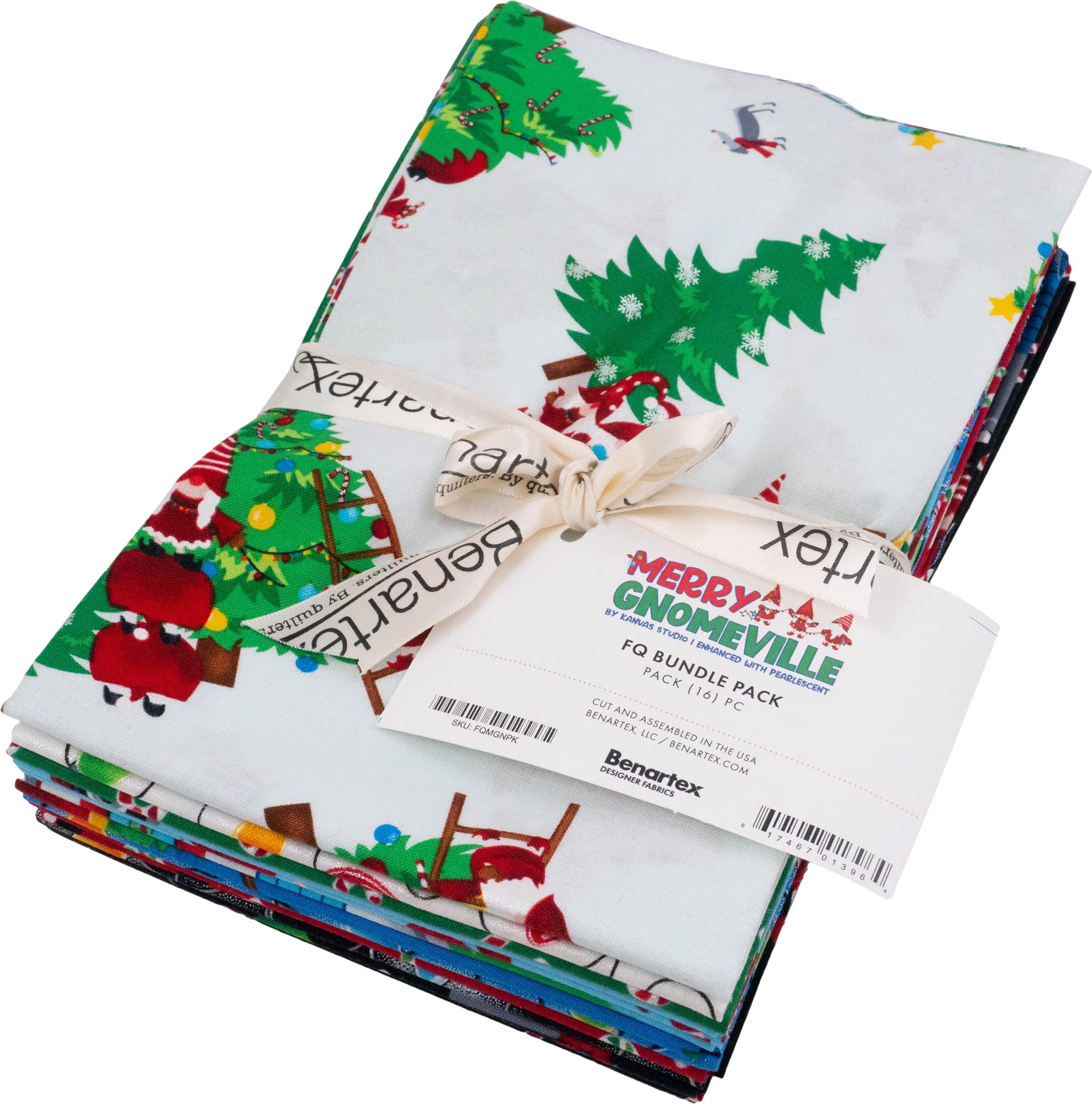 Kanvas Studio Merry Gnomeville 16 Fat Quarters Benartex