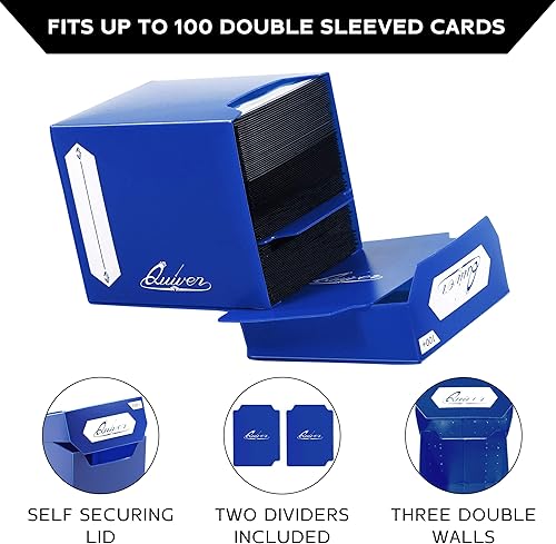 Vista 27 de Quiver Time Paquete de cartas coleccionables azules para cartas coleccionables y fundas para cartas, compatible con Magic: The Gathering Cards