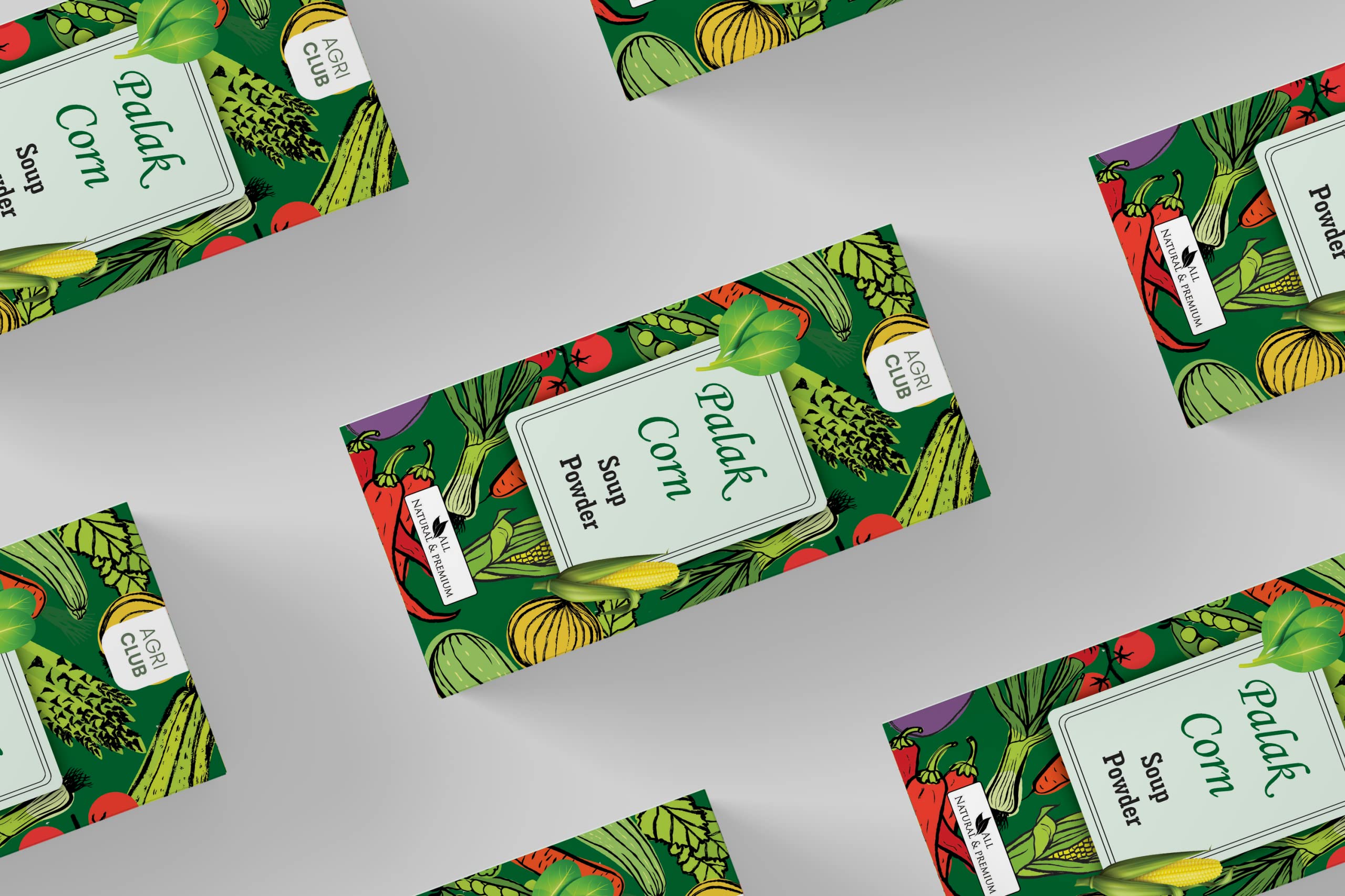 Agri Club Instant Palak Corn Soup Powder – Pack of 15 Sachets (15g Each) | Healthy & Delicious Ready-to-Make Soup for Quick Meals and Snacks 2