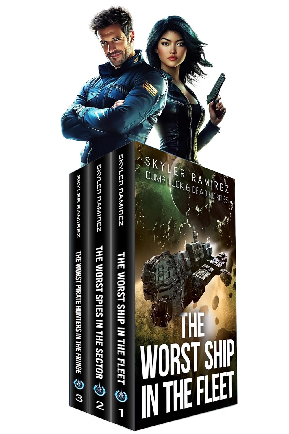 Dumb Luck and Dead Heroes Omnibus, Books 1-3 cover