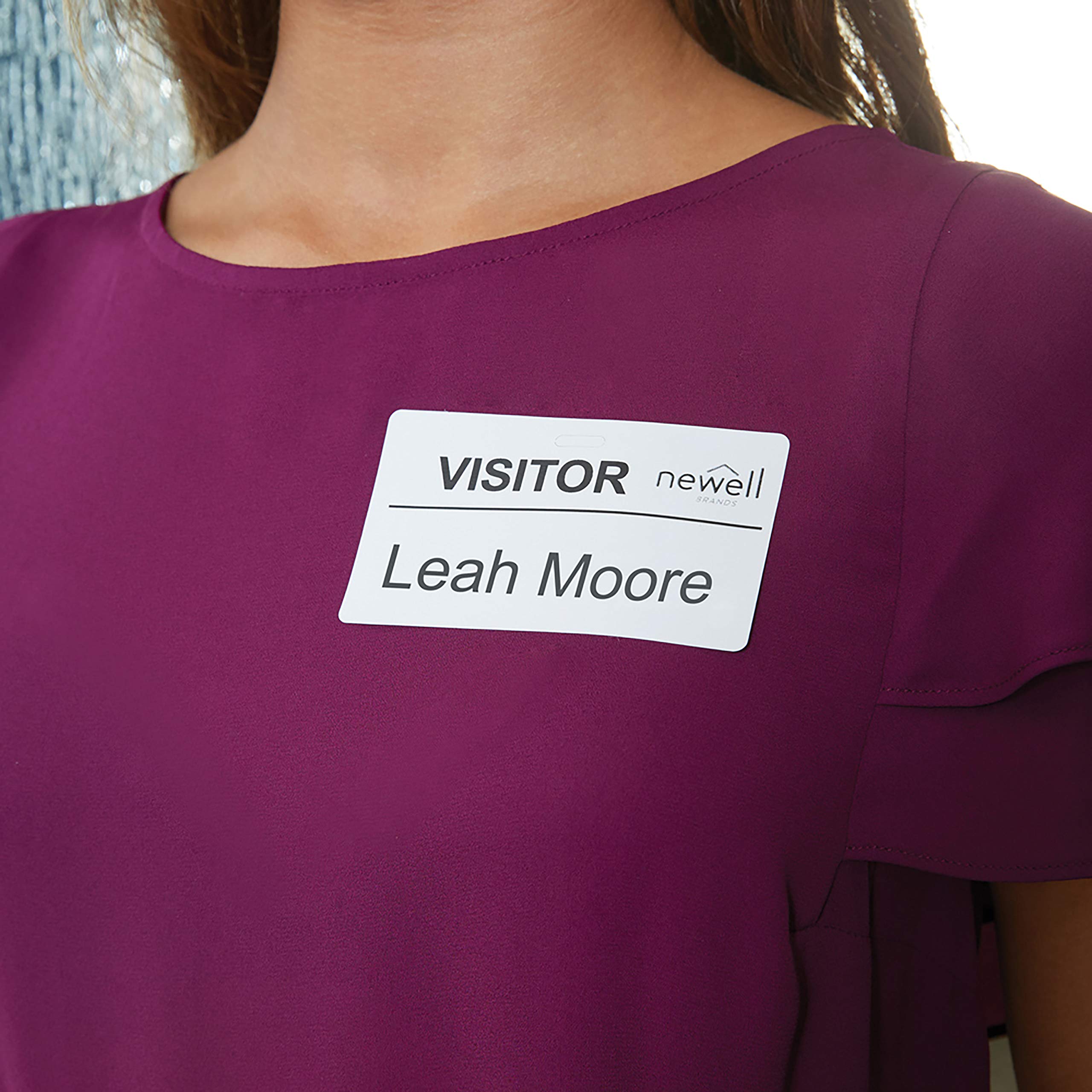 DYMO LW Small Name Badge Labels, 41mm x 89mm, Roll of 300 EasyPeel