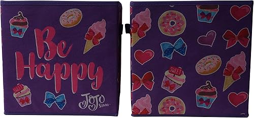 Miniatura 31 de Idea Nuova Disney Minnie Mouse - Juego de dos espaciosos cubos de almacenamiento plegables, 10 x 10 pulgadas, Minnie Mouse / rosa Tiburón bebé,Baby