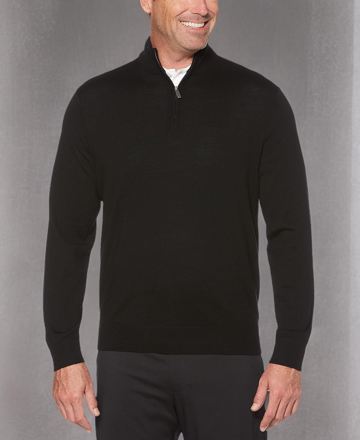 Callaway Weather Series Men's 1/4 Zip Golf Sweater with Mock Collar, Thermal Merino Wool, Breathable Soft Fabric - Image 3
