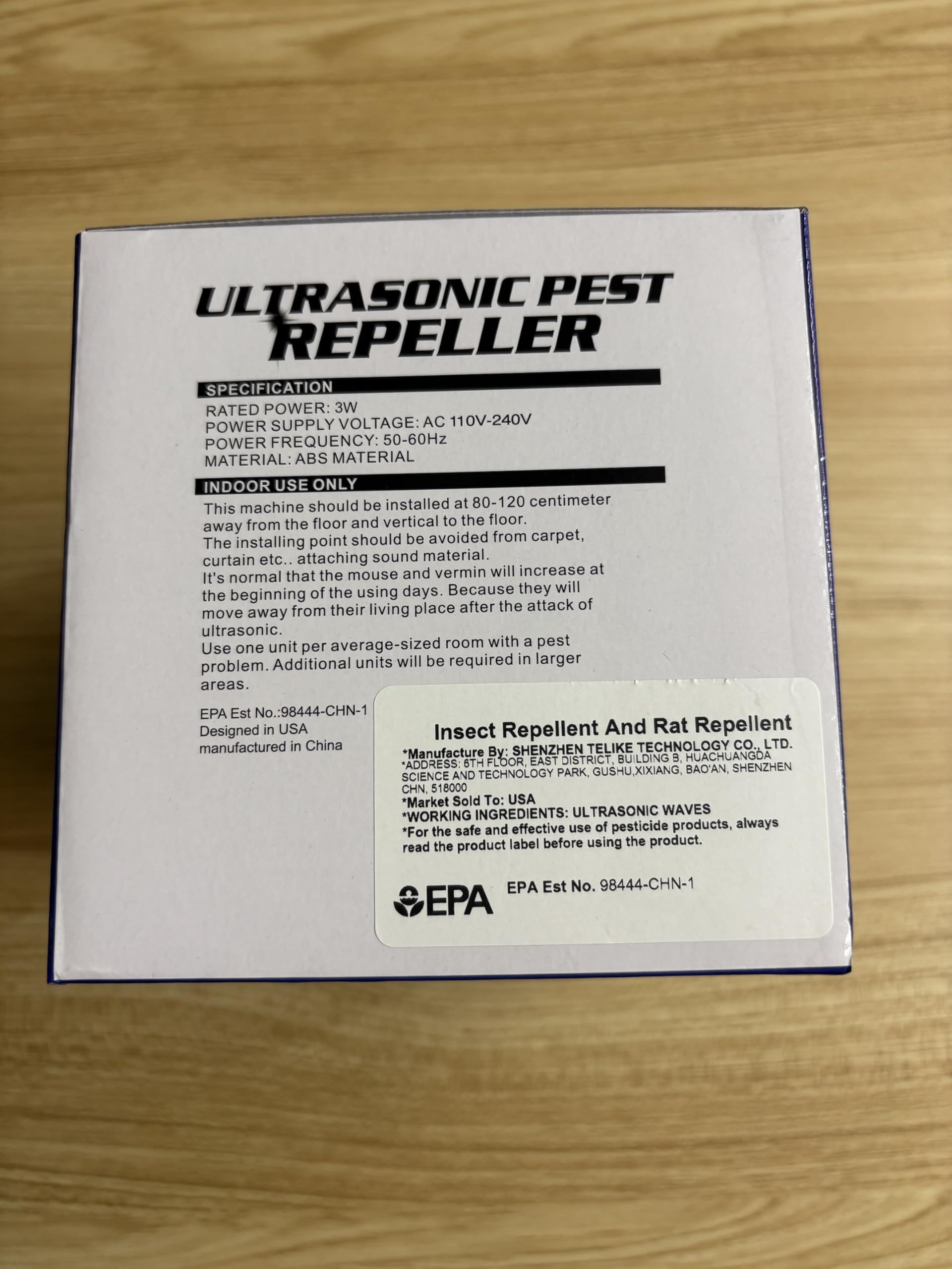 Repellente elettronico a ultrasuoni per parassiti, 10 pezzi, repellente elettronico per insetti, topi, zanzare, scarafaggi, roditori, ragni, formiche