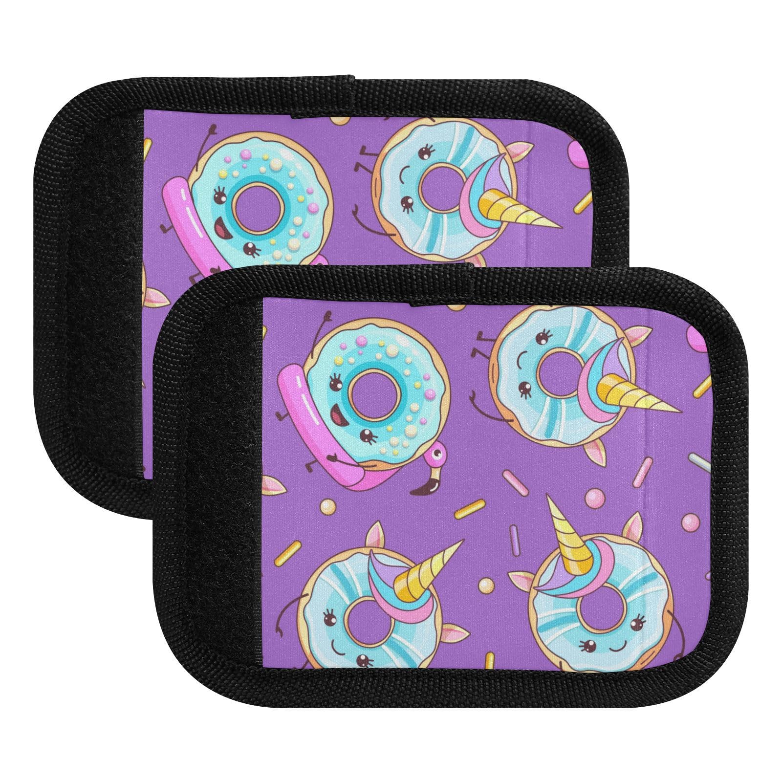 NHQ Fundas Para Asas De Maleta - Pack De 3, Neopreno Suave, Multicolor, Ideal Para Identificar Equipaje