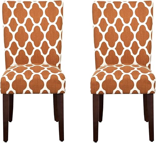 HomePop Parsons - Silla clásica tapizada para comedor