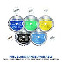 Vista 51 de Evolution Power Tools - Hoja de sierra de corte (acero inoxidable)