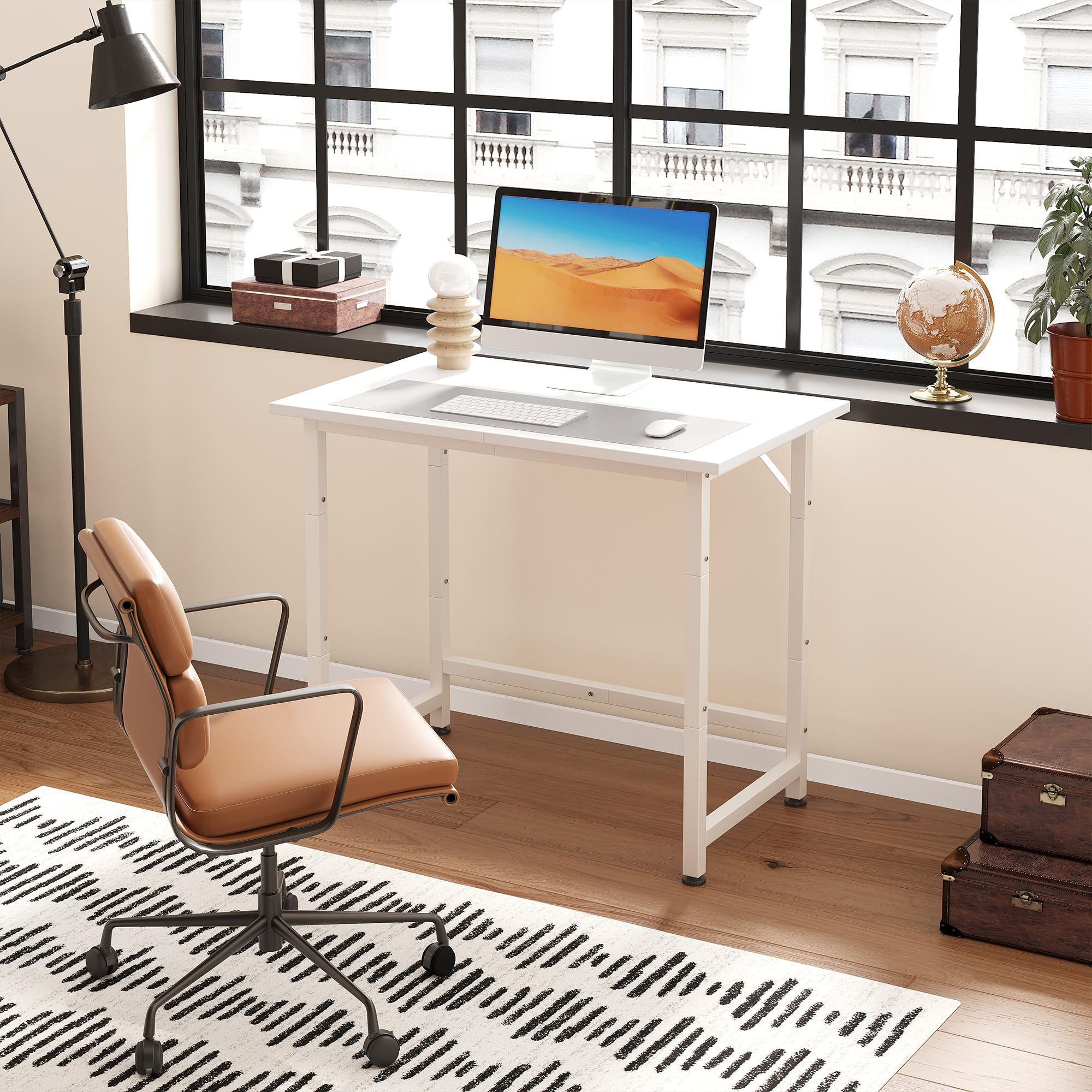 Amazon.com: COTUBLR Small Desk, 24 Inch Small Computer Desk for