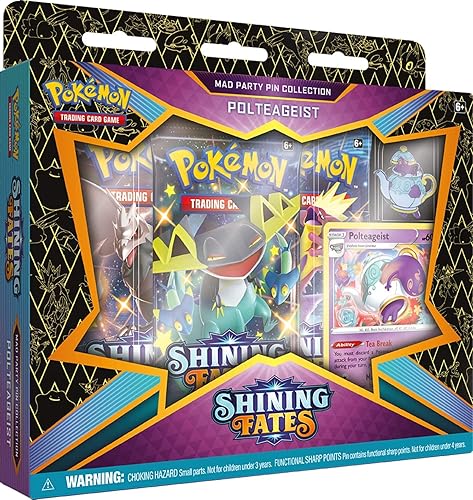 Miniatura 2 de Pokemon Espada y escudo 4.5 Destinos brillantes Mad City Party Pin Gal Mr Rime