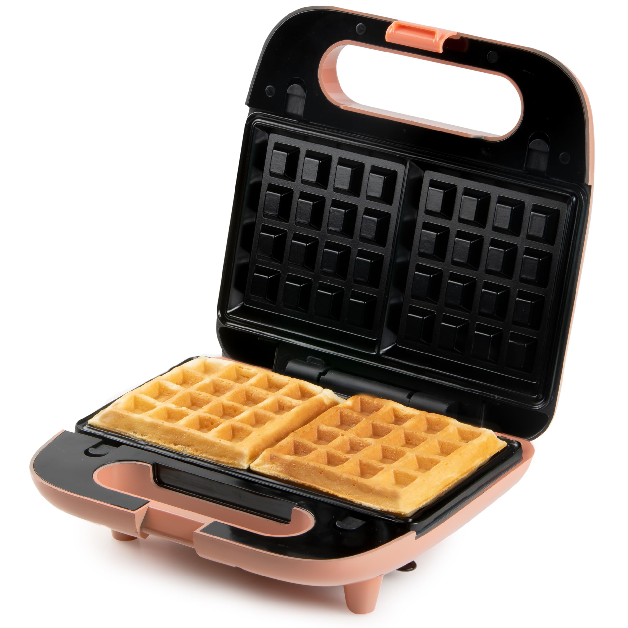 DOMO DO1106C - Sandwichera/gofrera 2 en 1 con placas intercambiables