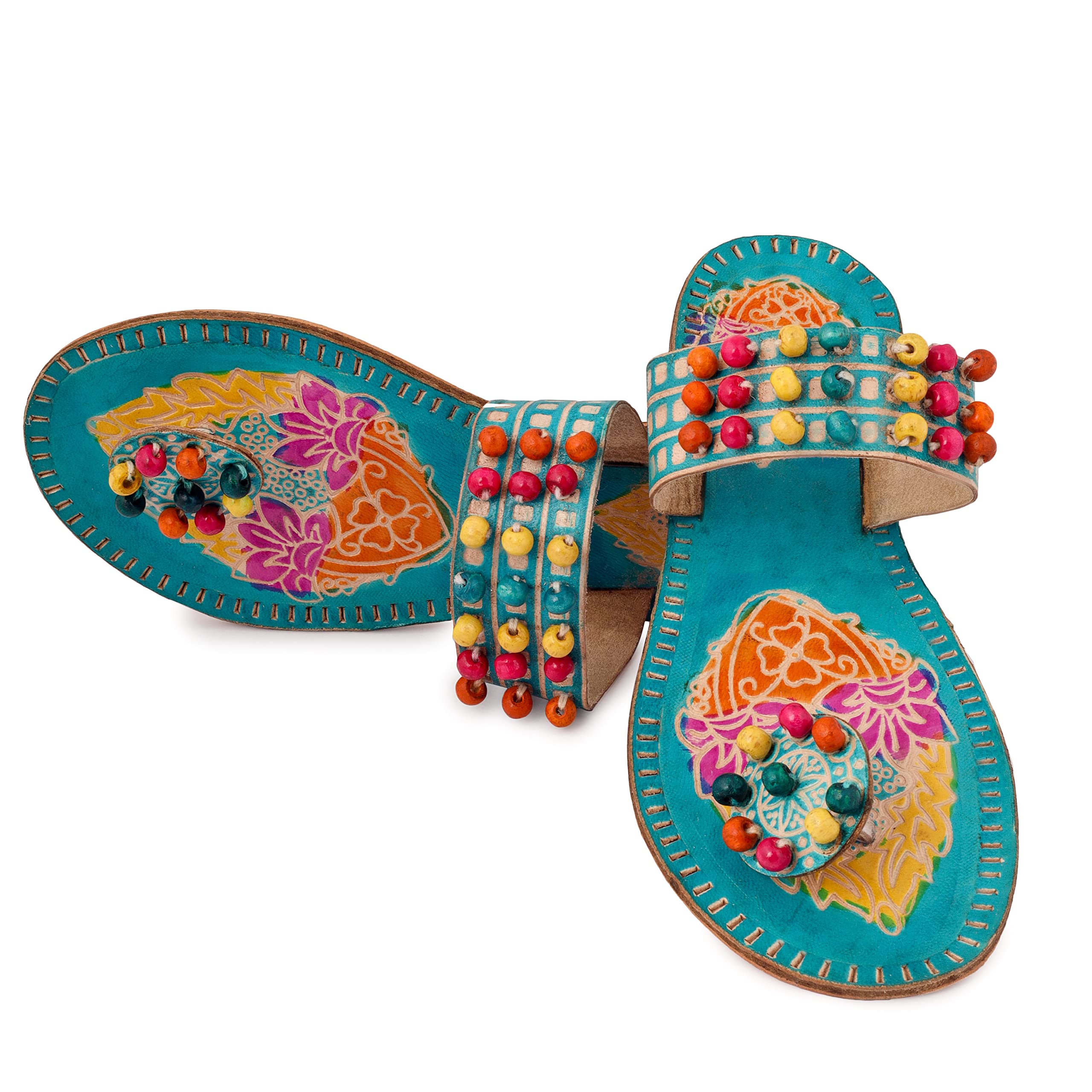 See full amazon price history chart for STYLE SOCIO FASHIONS Colorful Ethnic Kolhapuri Footwear for Women and Girls Kolhapuri Chappal for Any Occasion Ethnic Footwear Stylish and Traditional (Blue, 4) STYLE SOCIO FASHIONS Colorful Ethnic Kolhapuri Footwear for Women and Girls Kolhapuri Chappal for Any Occasion Ethnic Footwear Stylish and Traditional (Blue, 4) (B0C4F39XLH) Amazon Price History, Amazon Price Tracker