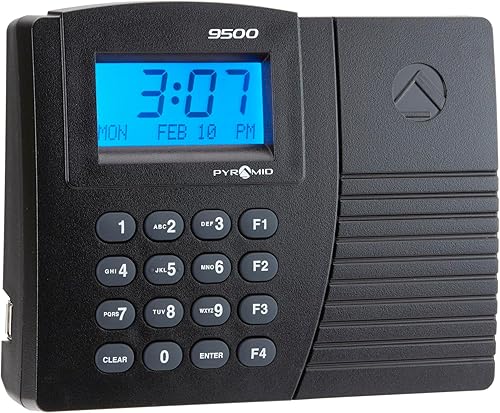 Miniatura 3 de Pyramid Time Systems - TimeTrax Elite Automatizó Tiempo de proximidad y asistencia con el sistema de reloj de tiempo Pyramid TTPROXEX con descarga