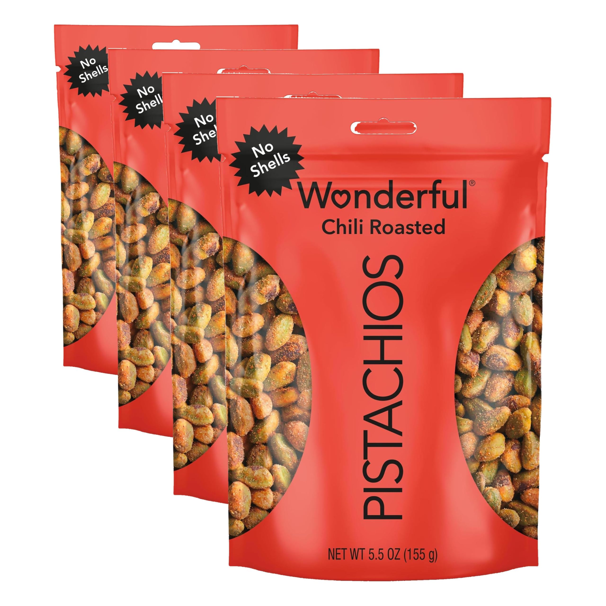Amazon.com : Wonderful Pistachios No Shells, Chili Roasted Nuts