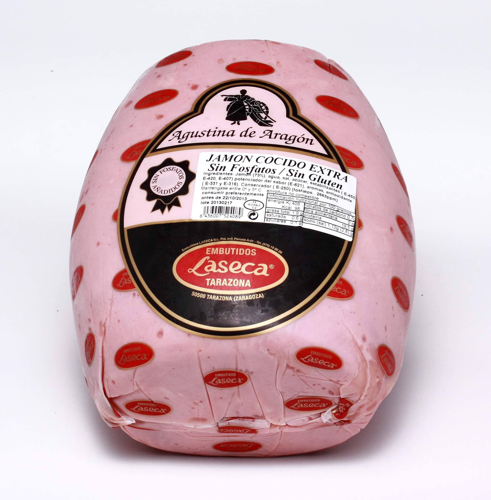 Jamon Cocido Agustina de Aragon "sin Fosfatos"