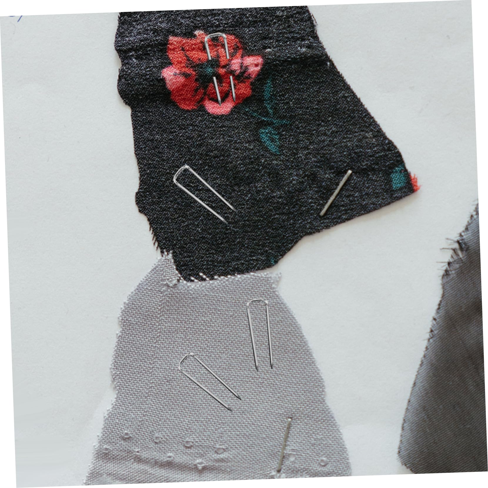 OHPHCALL Reusable U-pins Double Blocking 17/23mm Sewing Pins for Fabric for Quilting Crafts and DIY Projects