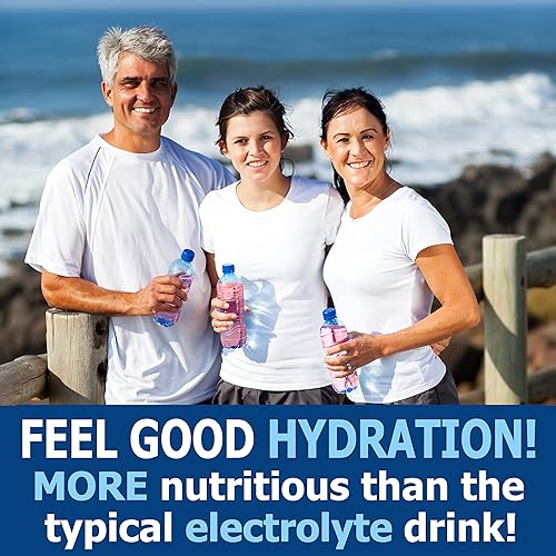 Miniatura 2 de Hydronique - Paquetes de hidratación sin azúcar  Electrolitos en polvo bajo en sodio  viajes rehidratación inmunidad  vitaminas minerales