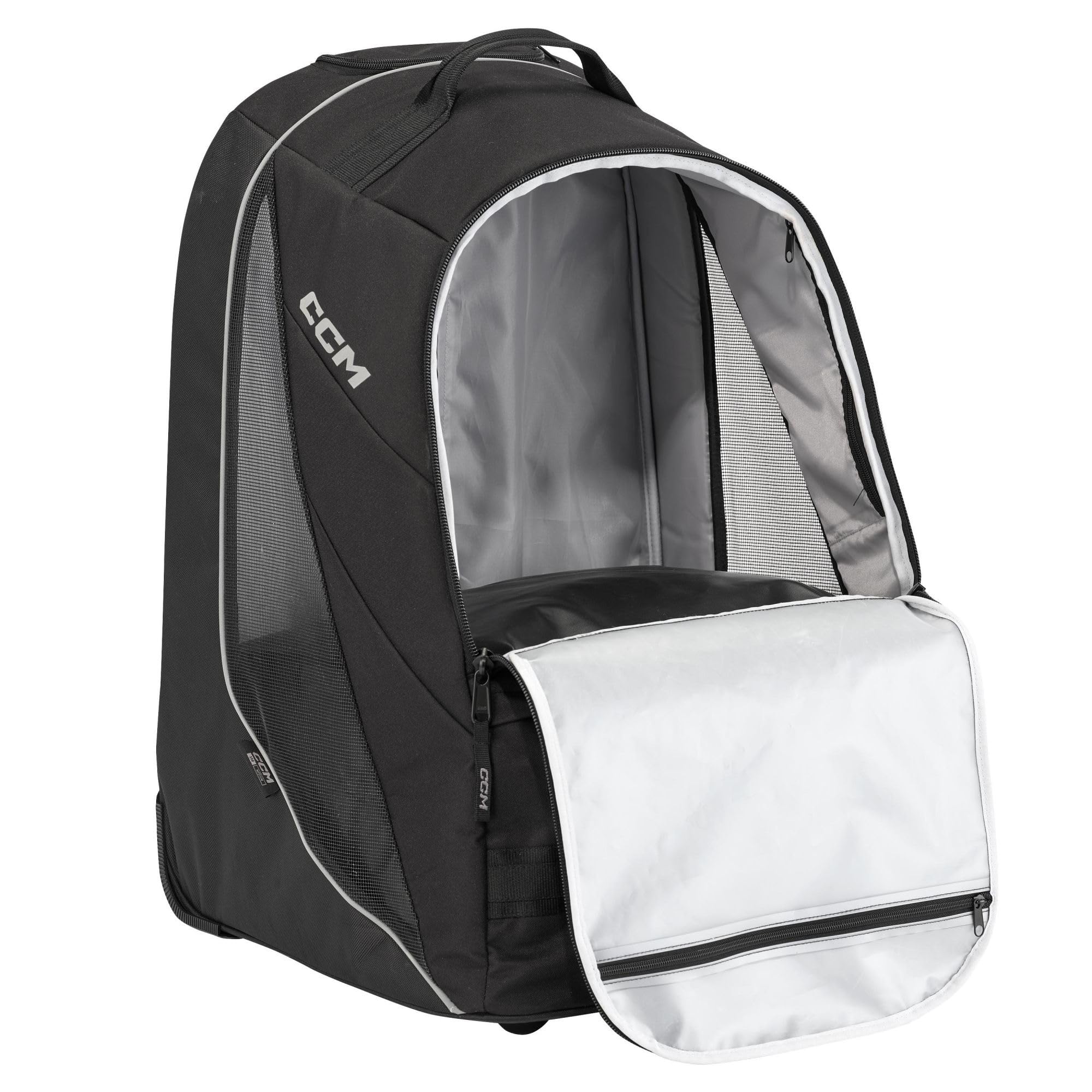 CCM Mochila con ruedas para hockey sobre hielo, 18 WH