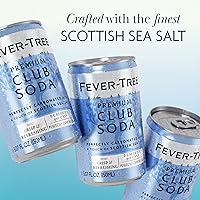 Vista 4 de Fever Tree Club Soda Club Soda - Mezclador de calidad premium - Bebida refrescante para cócteles y cócteles sin alcohol. Ingredientes de origen
