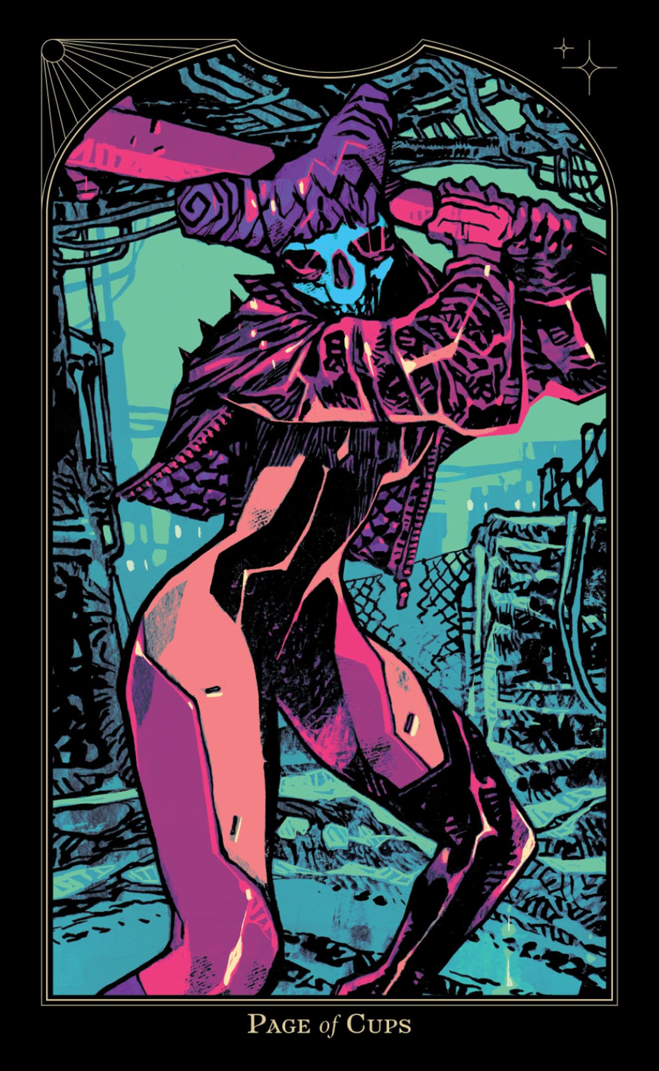 Cyberpunk 2077 Tarot Deck & Guidebook