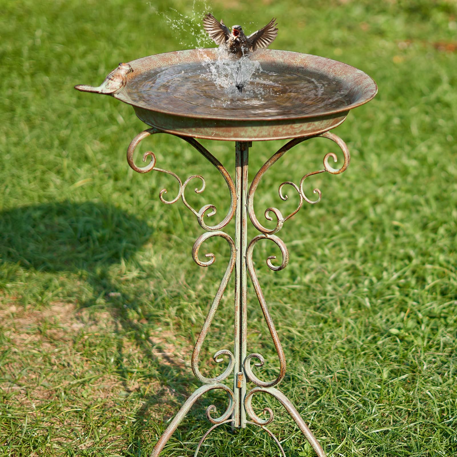 QIGUAN Large Bird Bath
