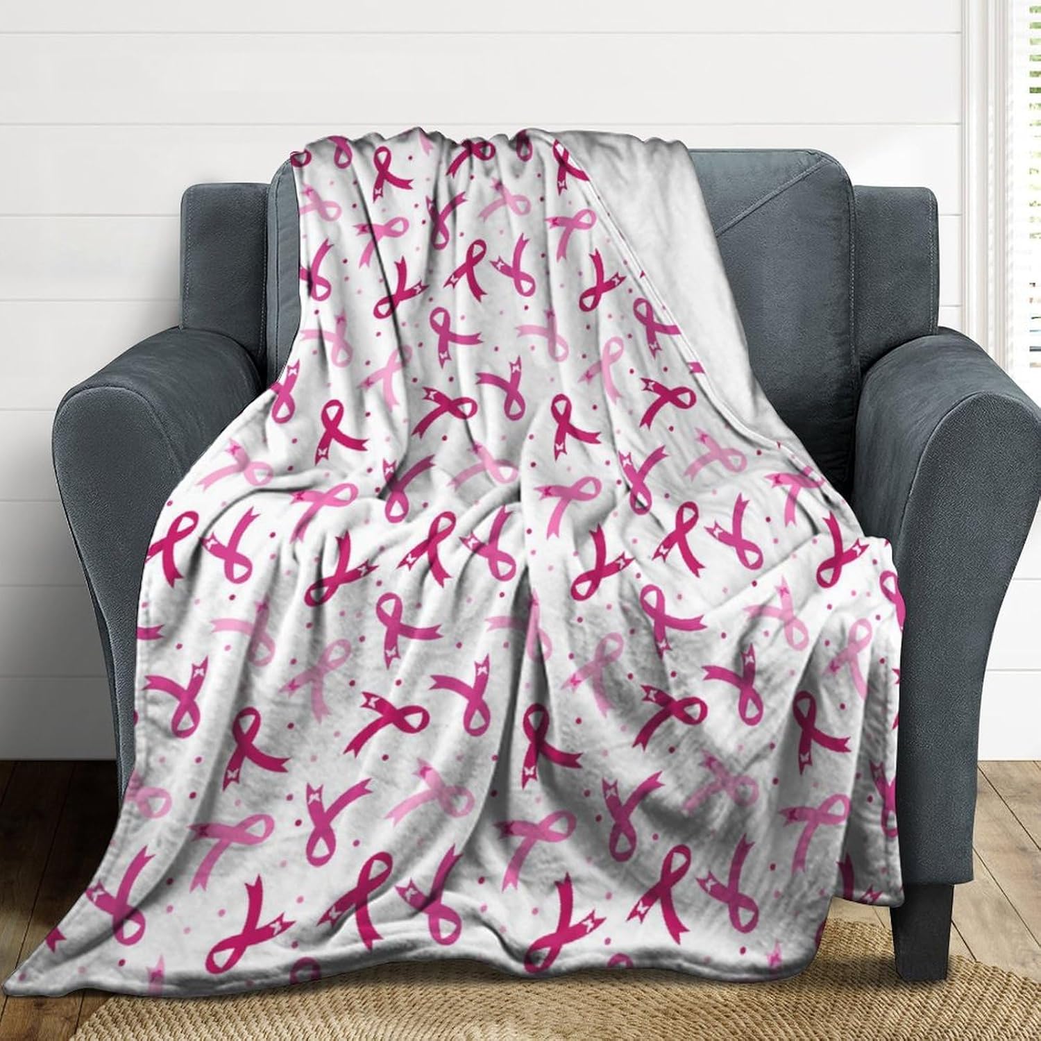 Thanksgiving Blanket Turkey Throw Blanket Fleece Comfy Plush Flannel Couch Sofa Birthday Thanksgiving Gifts for Women Men Kids L