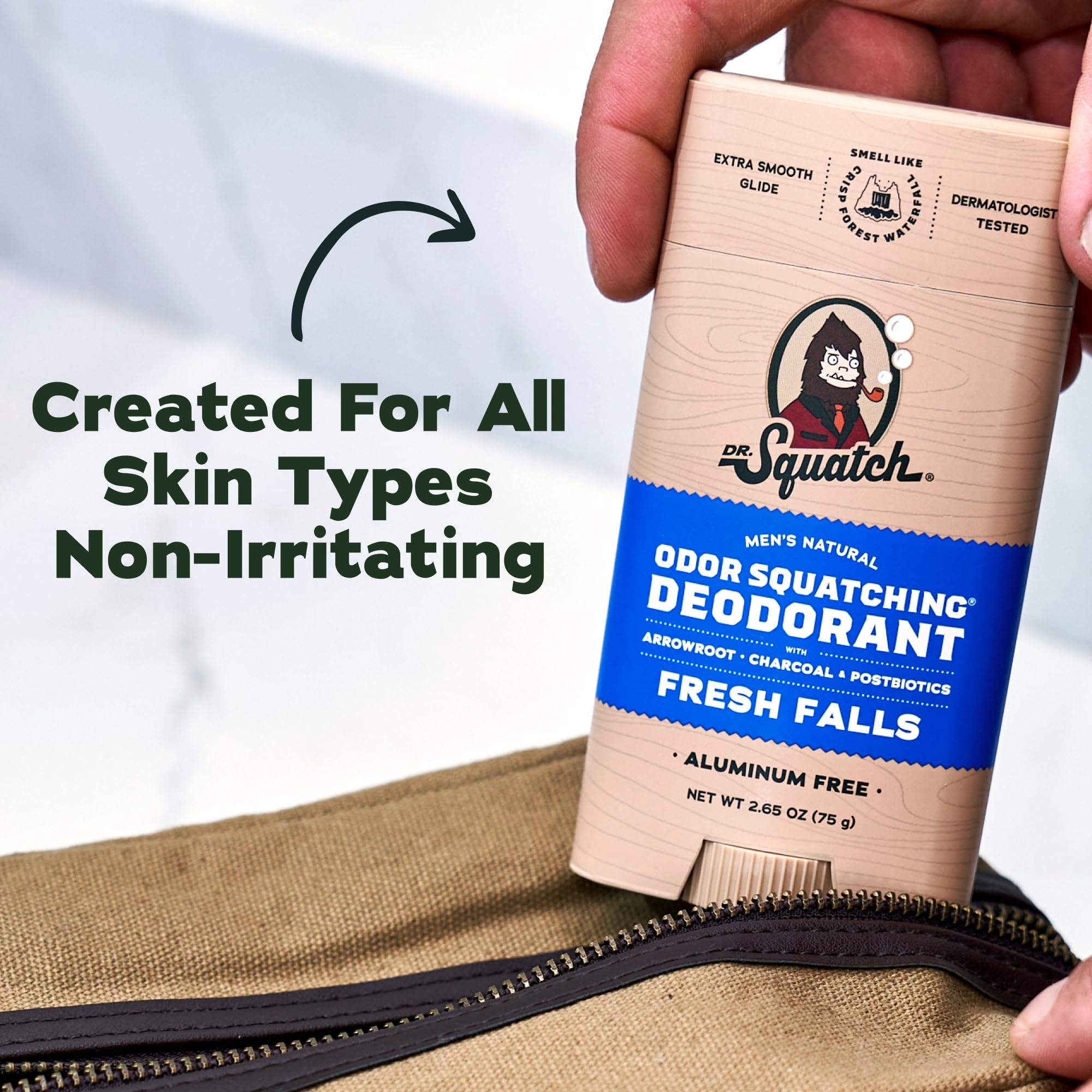 Dr. Squatch Natural Men's Deodorant (3-Pack) -6 Dr. Squatch Natural Men's Deodorant (3-Pack) -6