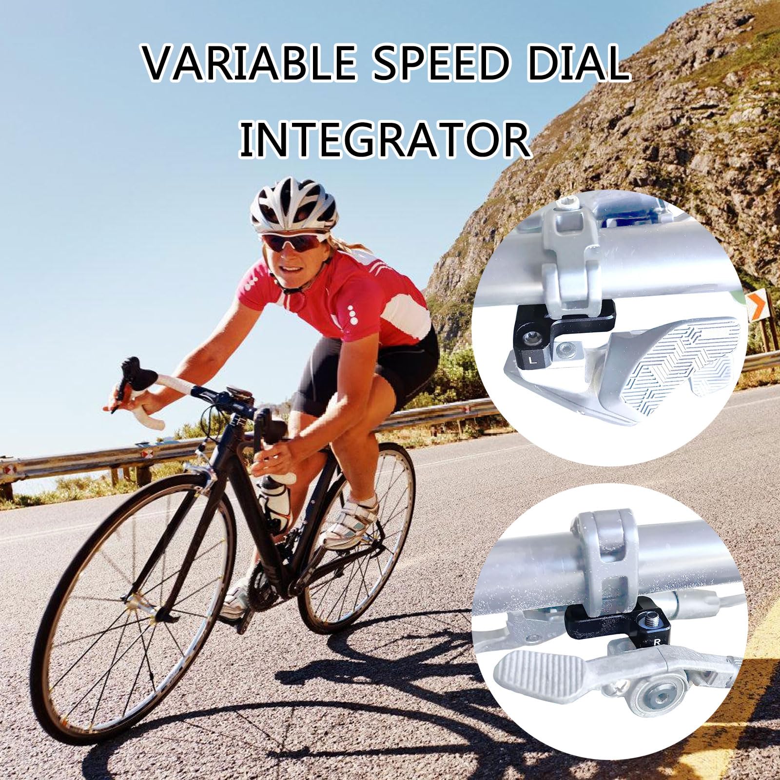 Kangnice Bicycles Shifter Adapter Integrator Bike Brake Shifter Integrated Adapter for M6100/M7100/M8100/9100