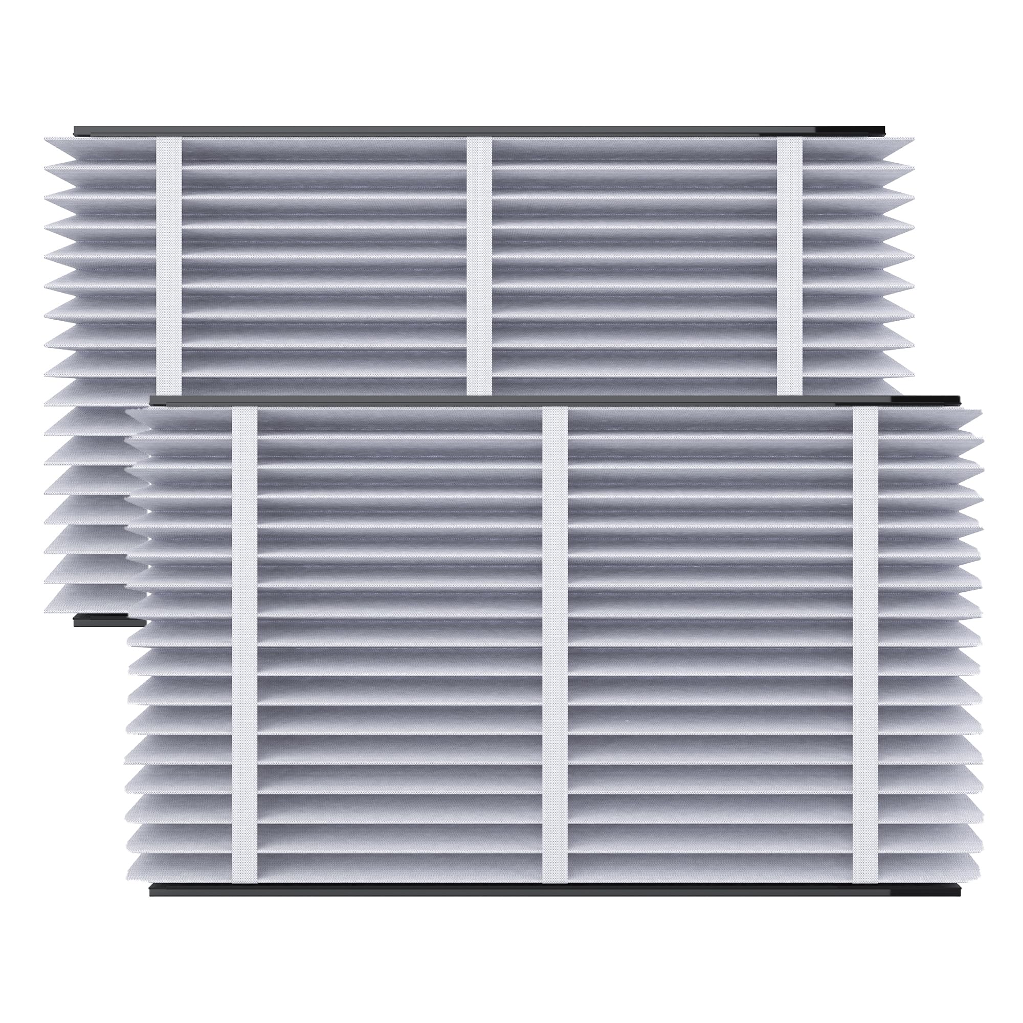 Compatible with Aprilaire 413, Replacement for Air Purifier 1410, 1610, 2140, 2410, 2416, 3410, 4400, or Space-Gard 2400, MERV 13 Collapsible 16x25x4 Air by STRECH, Pack of 2