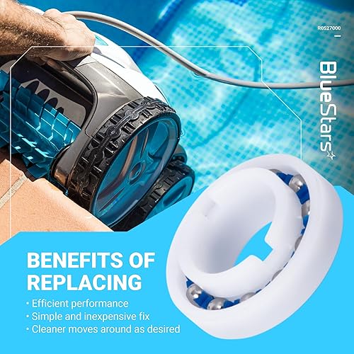 Miniatura 6 de Ultra Durable 2-Pack MX8/MX6 Elite Pool Cleaner Engine & Wheel Bearing R0527000 Replacement Parts by BlueStars – Exact Fit for Zodiac MX8, MX6, MX8