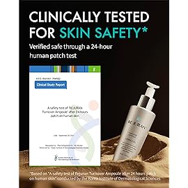 REJURAN Turnover Ampoule, c-PDRN - Original Salmon DNA PDRN Face Serum for Rejuvenation, Firming, Hydration & Youthful Glow, Refines Skin Texture. Korean Skincare (1.01 fl oz)