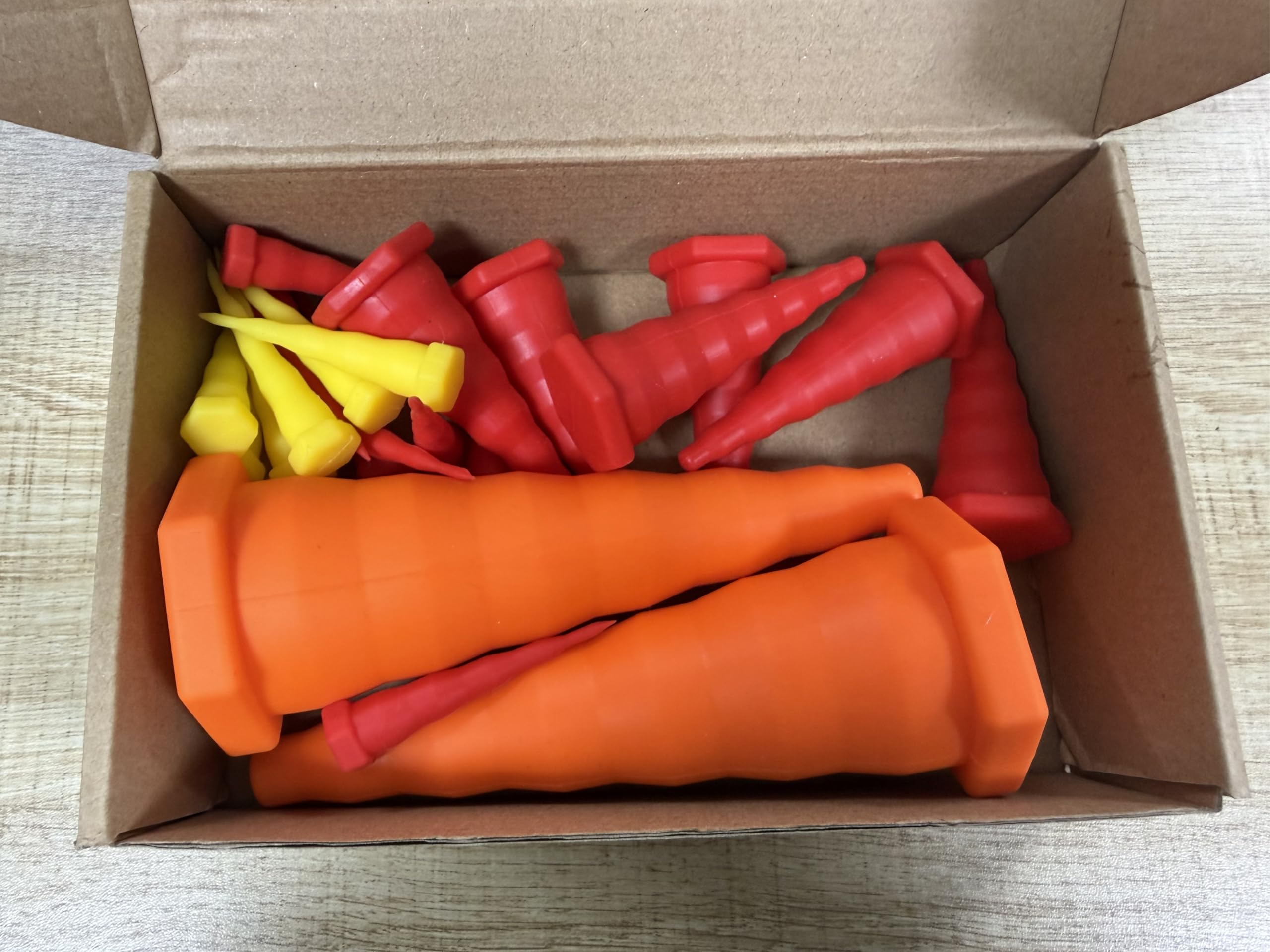 22PCS Bouchons de Service D'huile Hydraulique, Kit Assorti de Bouchons Coniques en Caoutchouc Silicone pour Canalisations, Irrigation, Conduites D'huile, Prévention des Fuites