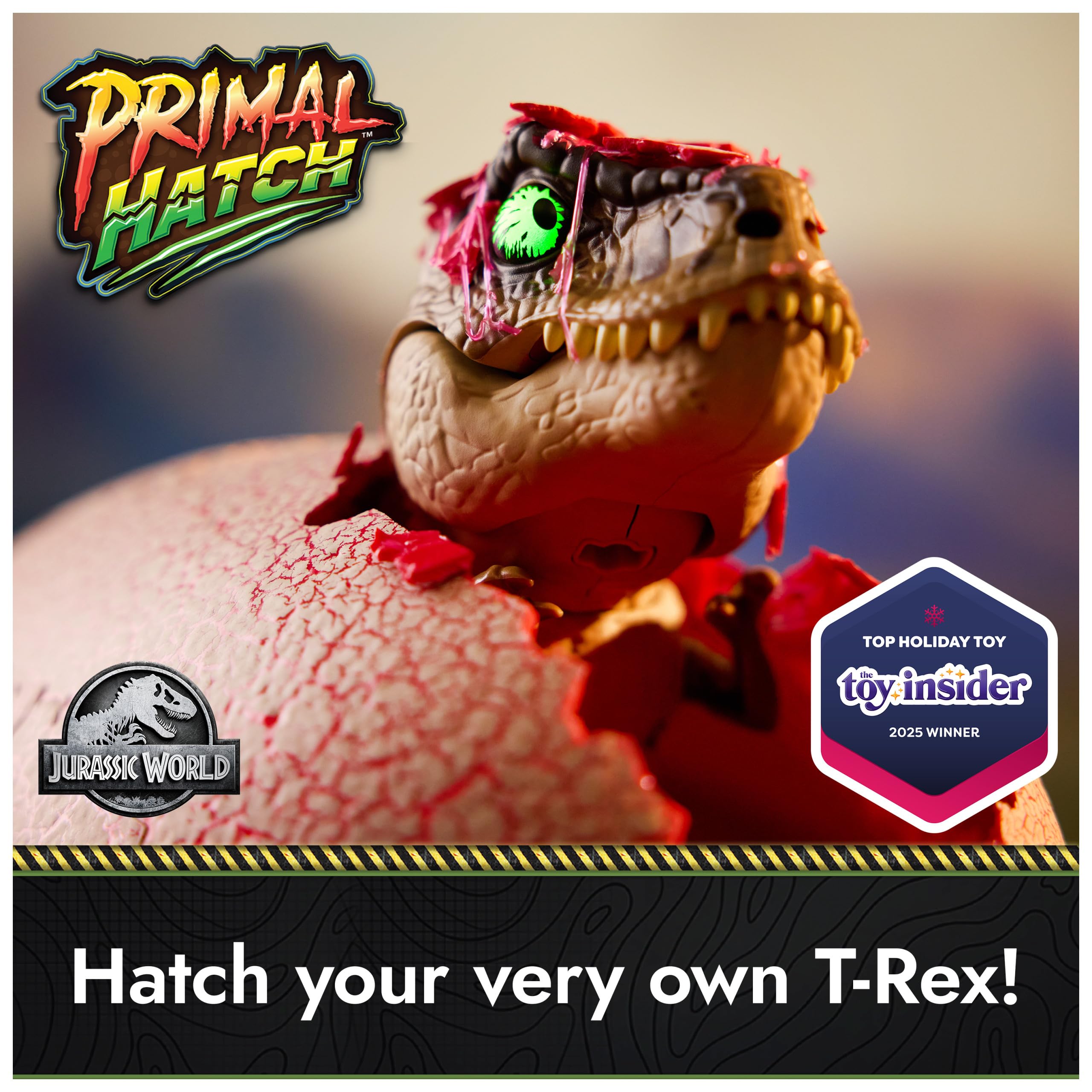 Primal Hatch T-Rex Dinosaur Egg - Interactive Toy -2