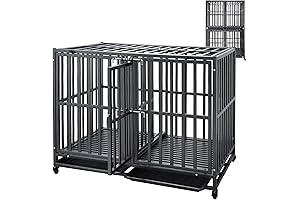 MAXpower Heavy Duty Dog Crate with Divider