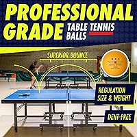 Vista 5 de NIBIRU SPORT Professional Ping Pong Paddle Sets, 2 Paddle or 4 Paddle Table Tennis Set with Tournament Quality Balls and Carry Bag/Storage Case