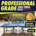 Ping Pong Paddle Set (4-Player Bundle) 4 Ping Pong Paddles, 8 ABS Tournament Level Balls | Convenient Storage Bag | Full Table Tennis Set | Advanced Speed, Control, Spin | Indoor & Outdoor Play gallery image