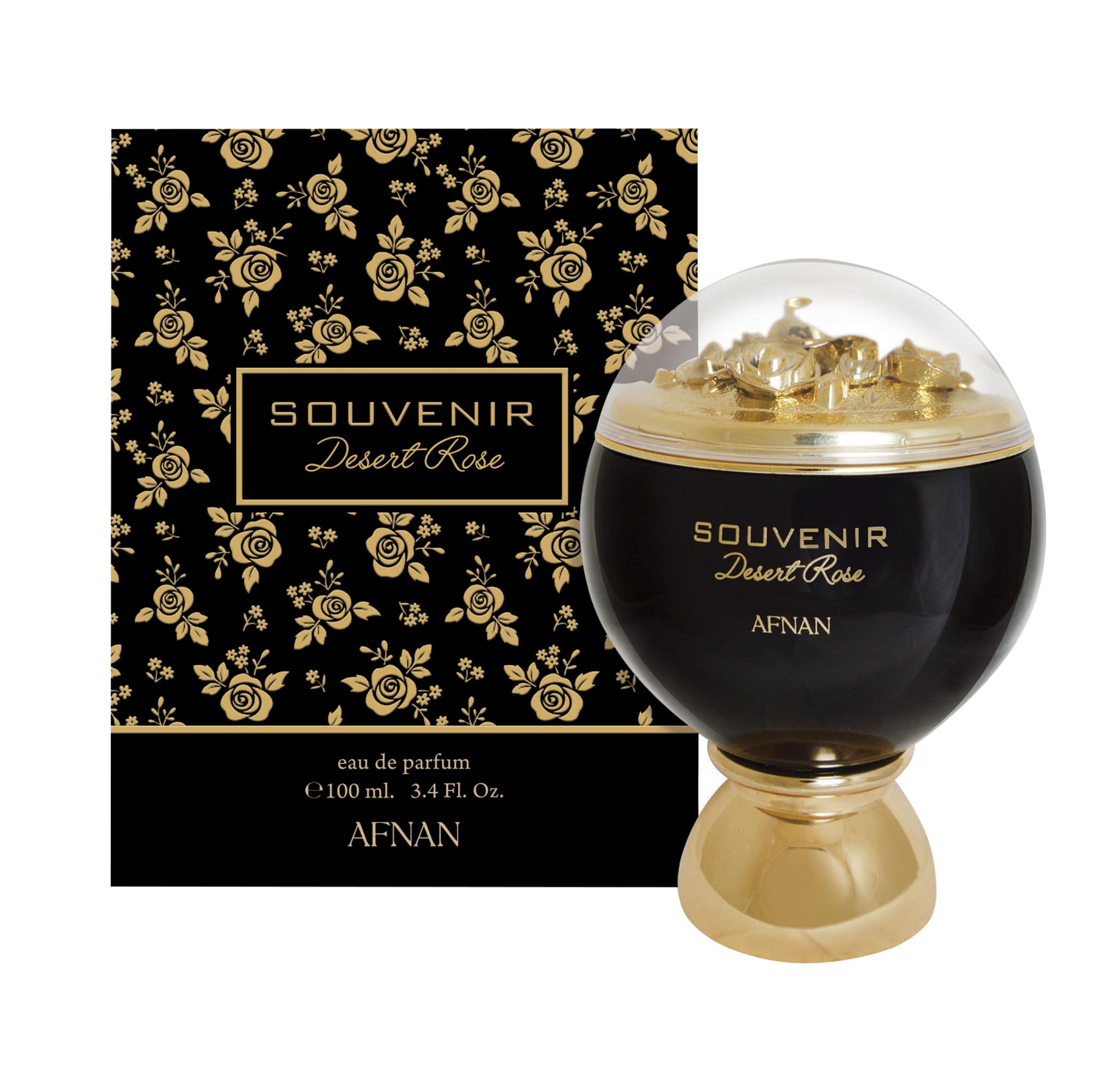 AFNAN Souvenir Desert Rose Eau De Parfum for Women, 100ML Floral