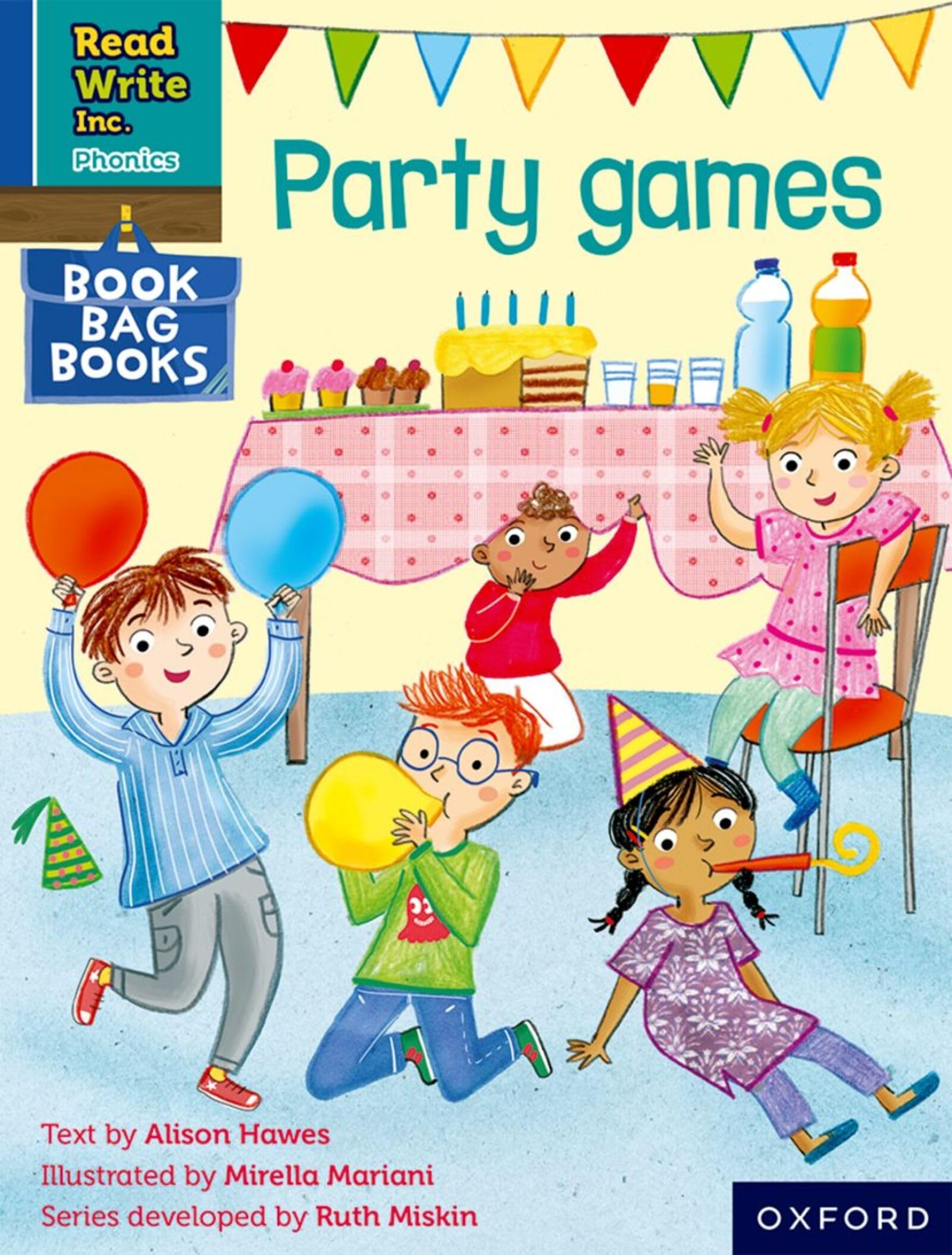 Party games (Blue Set 6 Book Bag Book 7) (Read Write Inc. Phonics)